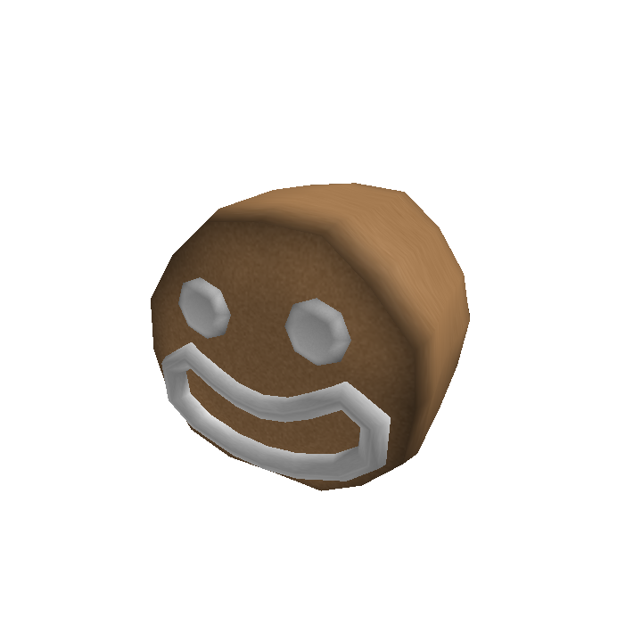 Gingerbread Man Head