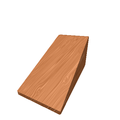 Wood - Long Wedge