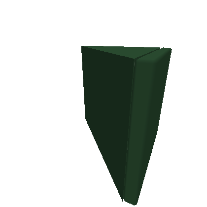 Corner Block - Dark Green